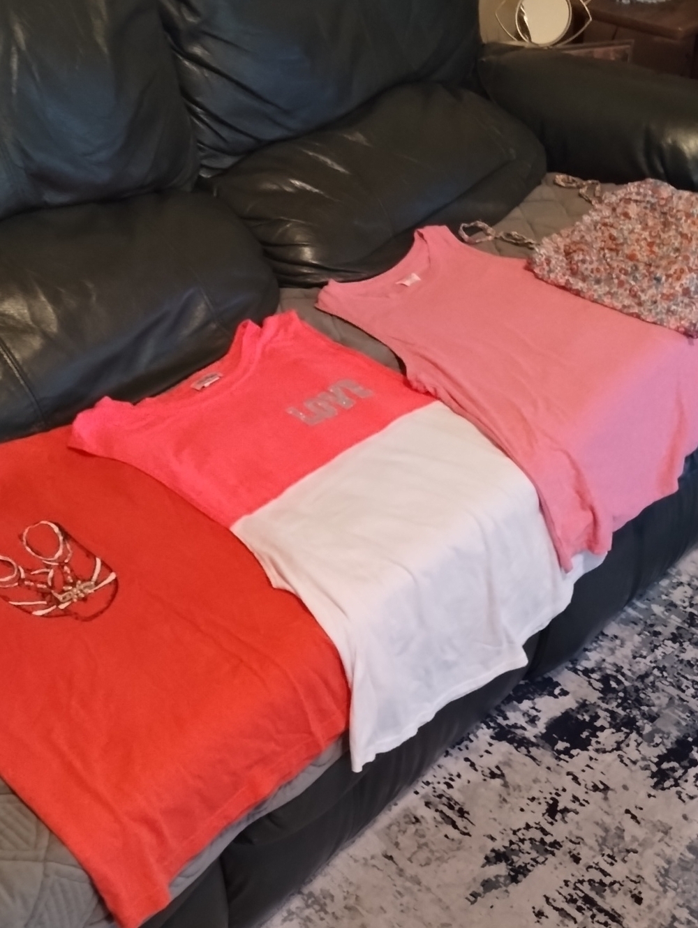 Kids Pink Tank Tops And Little Crop Top